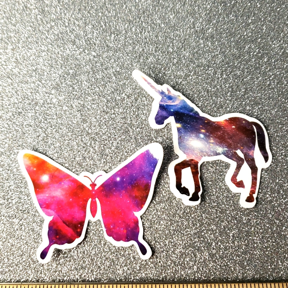 10/$10 SPACE waterproof Sticker